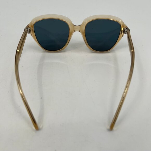 Celine Beige Clear Large Sunglasses | Blue Lenses - Picture 2 of 9